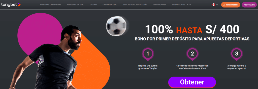 promo peru tonybet
