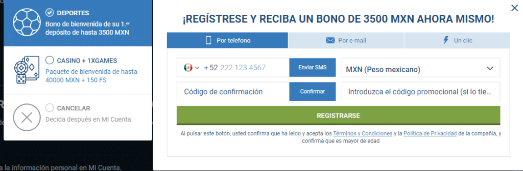 como retirar dinero de 1xbet