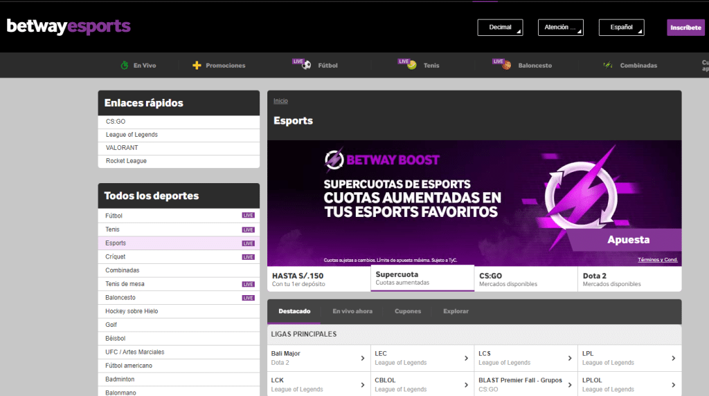codigo promocional betway