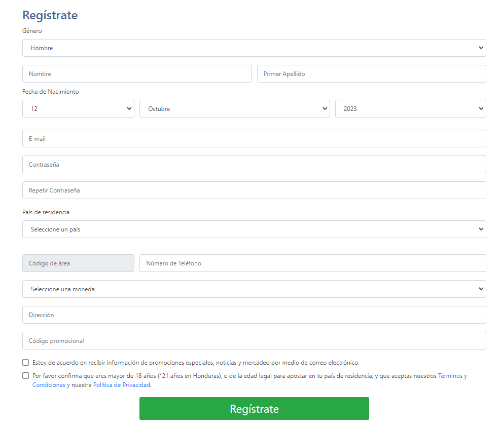 codigo promocional betcris