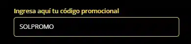 codigo promocional solbet SOLPROMO