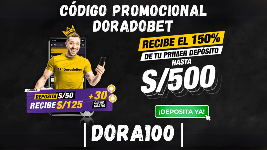 Código promocional Doradobet Dora100