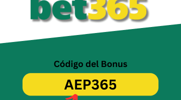 Código Bonus Bet365 Abril 2024: Ingresa * AEP365*