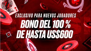 Código de bono Pokerstars Perú Abril 2024: hasta $600 USD